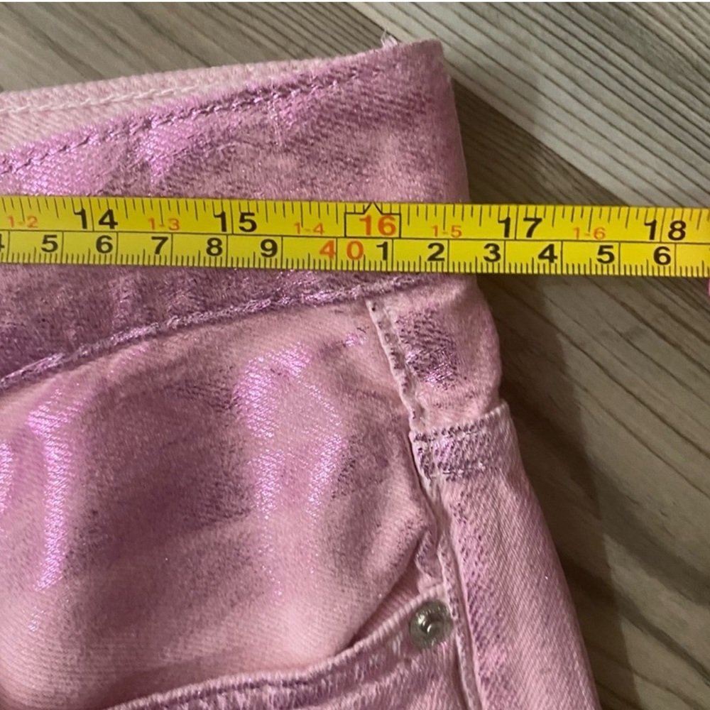 Zara x Barbie pink jeans NWT - Picture 8 of 10